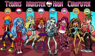 Tegans Monster High Computer Bg By 1daredevil