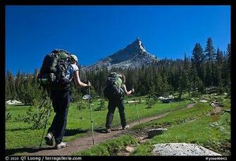 John Muir Trail Wallpaper Women Backpacking On