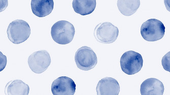 Aesthetic Indigo Watercolor Computer Wallpaper