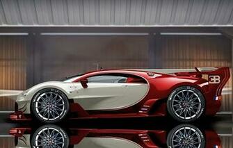 Wallpaper Bugatti Veyron Hypercar Sports Car Reflection