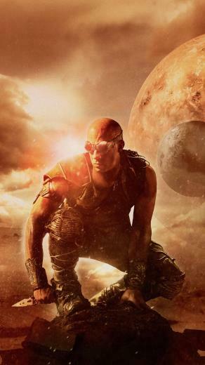 Riddick Phone Wallpaper In Vin Diesel HD