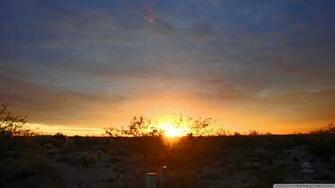 Arizona Sunset Wallpaper