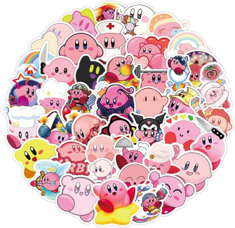Amazon Cute Kirby Stickers Kawaii Cartoon Gaming
