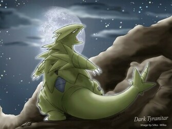 Dark Tyranitar By Akelataka