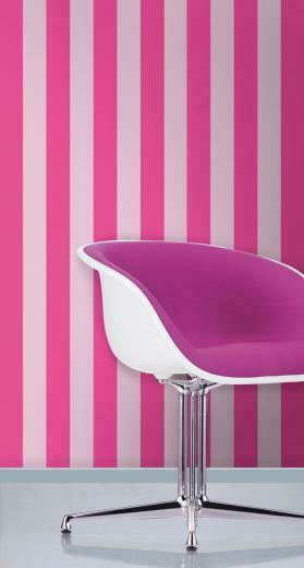 This Pastel And White Striped Wallpaper Via Heart Handmade Uk