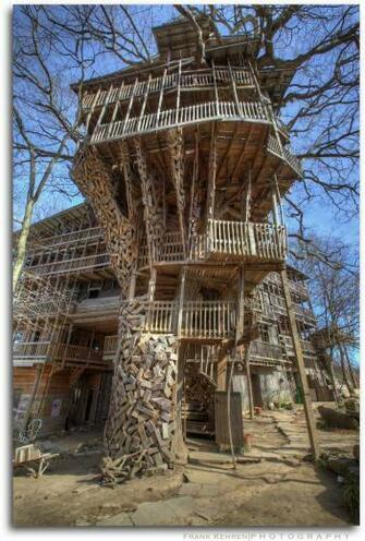 Tree Houses Wallpaper Sa