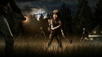 The Walking Dead Game Season Wallpaper Background