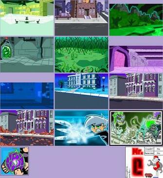 Game Boy Advance Danny Phantom Urban Jungle Story Background