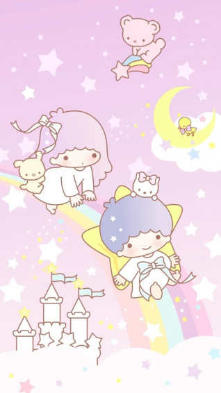 Pankeaw On Little Twin Stars Hello Kitty iPhone