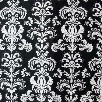 Black And White Damask Image