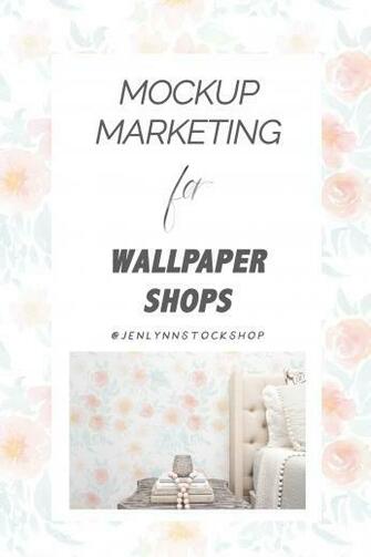 Wallpaper Mockup Wall Decal Template