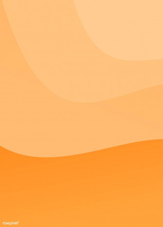 Orange Flowing Abstract Background Vector Wallpaper