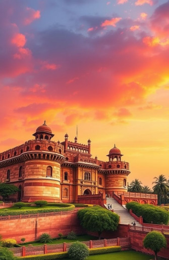 Red Fort Wallpaper