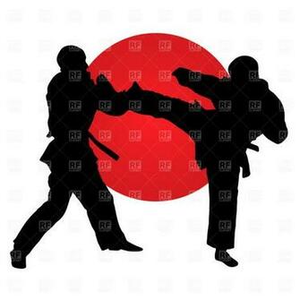Karate Silhouette Wallpaper Fighters