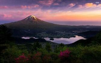 Mount Fuji Japan Asia Wallpaper