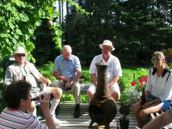 Sunday Evening Bbq At Ernst And Annette S In Rexton