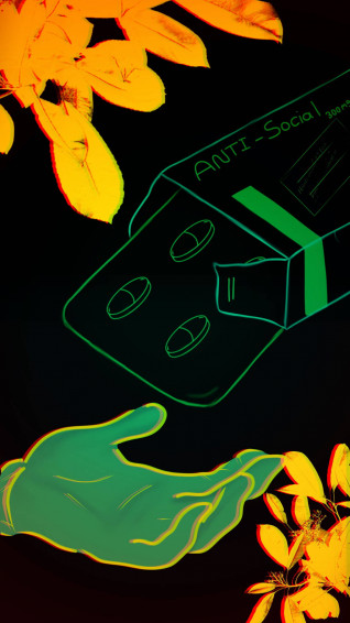 Anti Social Wallpaper