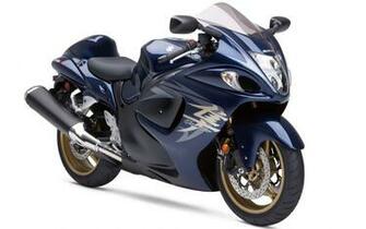 Hayabusa Suzuki Blue Bike Wallpaper HD