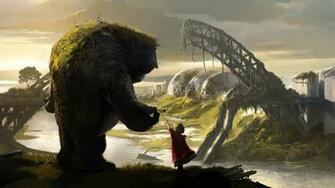 Caring Stone Giant Wallpaper Wallpaperz Co