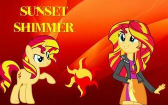 Sunset Shimmer Wallpaper By Furry Kittens