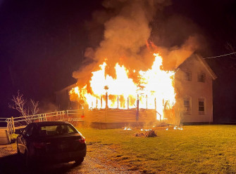 House Fire Wallpaper