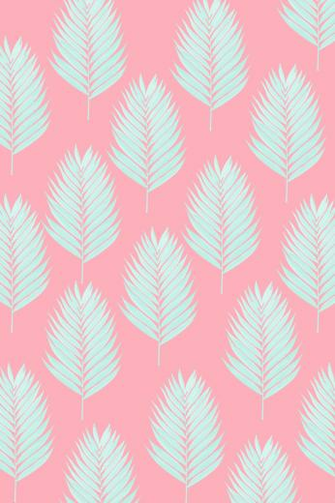 Able Palm Leaf Pattern Wallpaper For You In Different