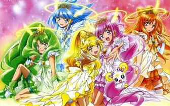 Wallpaper Fresh Precure Girls Anime