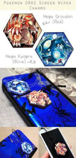 Pokemon Oras Screen Wiper Charms By Greyradian