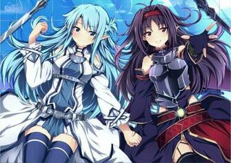 Sword Art Online Asuna Konno Yuuki Wallpaper My Cms