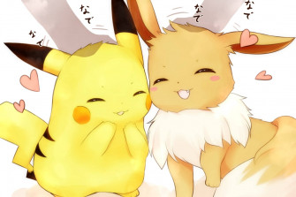 Pok Mon HD Pikachu And Eevee Wallpaper