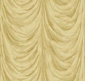 Fran S Faux Fabric Drapery Swag Walls Beige