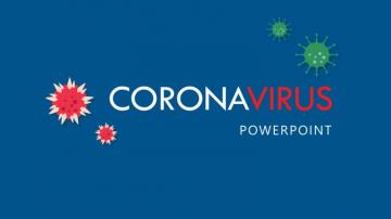 Coronavirus Background Powerpoint Slideegg