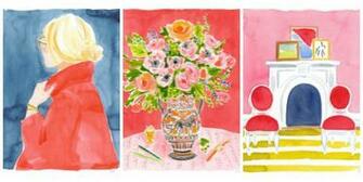 Displaying Image For Kate Spade Floral Wallpaper