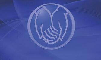 Blue Allstate Business Card Design