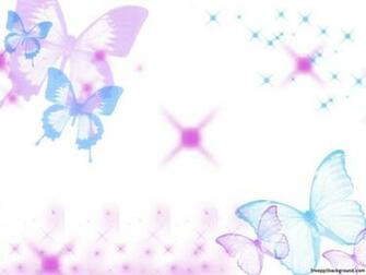 Purple Background With Butterflies Ppt Background