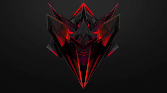 Gaming Red Figure Wallpaper