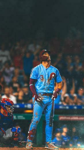 Bryce Harper Walk Off Grand Slam Mobile Wallpaper Phillies