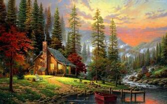 A Peaceful Retreat HD Wallpaper Background Image