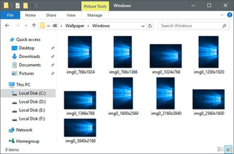 Get Windows Official Wallpaper Lock Screen Background