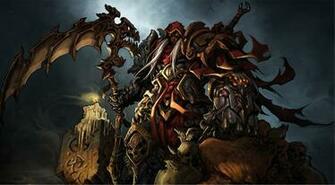 Concept Art Action Rpg Games Wallpaper Image Featuring Darksiders