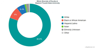 Stephen F Austin State University Diversity Racial Demographics