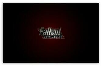 Fallout New Vegas Logo Red HD Desktop Wallpaper Mobile Dual
