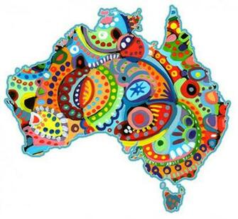 Aboriginal Wallpaper Top