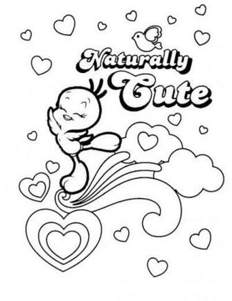 Sweet Of Tweety Bird Coloring S For Kids Laptopezine