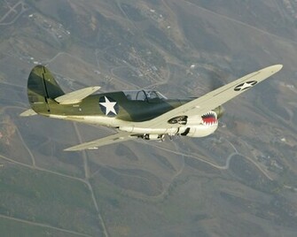 Curtiss P40n Warhawk Wallpaper