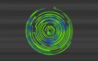 Techno Wallpaper Green HD Background Desktop