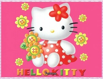 Cute Hello Kitty Background HD Wallpaper In Cartoons Imageci