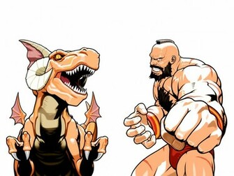 Hauzer Vs Zangief Hyper Combo Wallpaper
