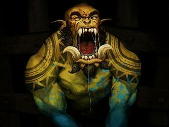Orc Computer Wallpaper Desktop Background