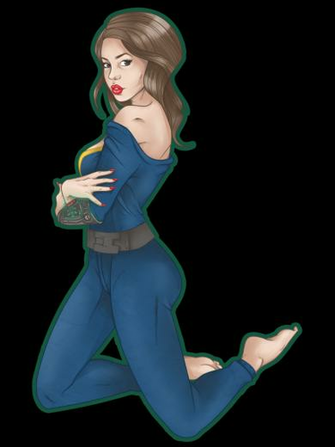 Fallout Vault Girl By Mcrmorbid